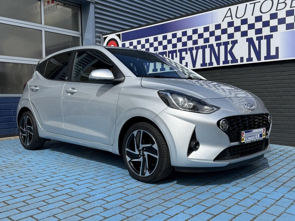 Hyundai i10 1.0 CRUISE STOEL+STUUR VERW. APPLE P-CAM, Auto's, Hyundai, Voorwielaandrijving, 12 maanden, Stof, Gebruikt