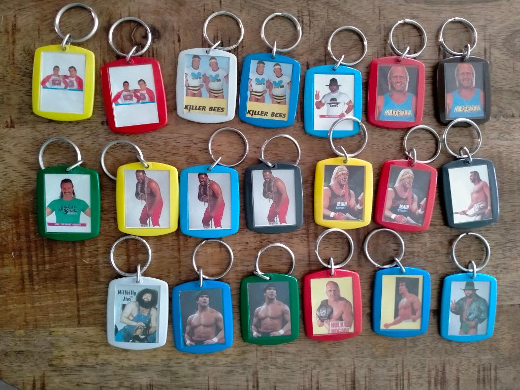 Hulk Hogan worstel WWF vintage sleutelhangers worstelen, Verzenden, Zo goed als nieuw, Buitenlandse clubs, Overige typen