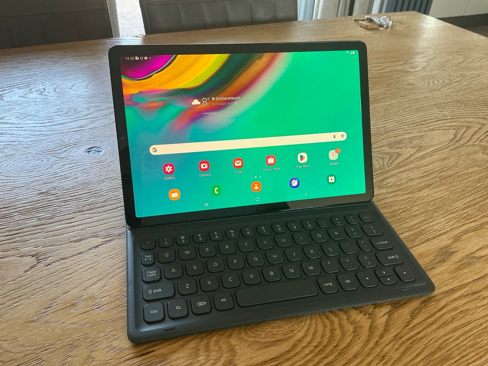 Samsung Galaxy Tab S5e met Samsung toetsenbord, 10 inch, Galaxy Tab 5Se, Uitbreidbaar geheugen, Ophalen of Verzenden