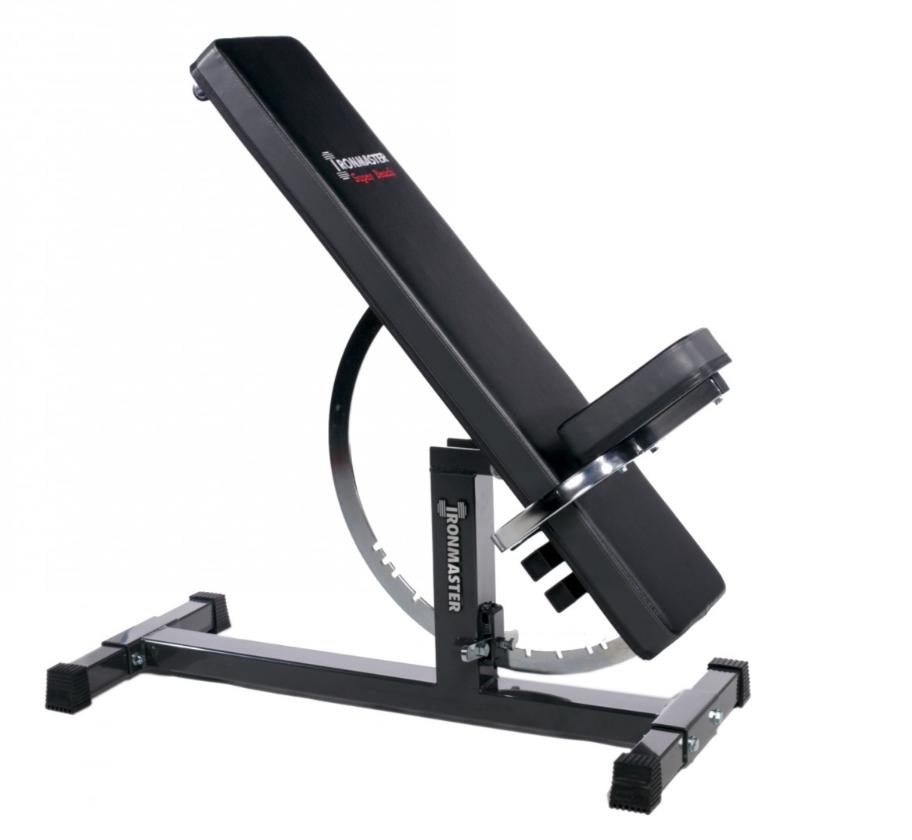 IronMaster SuperBench ONGEBRUIKT - Heavy Duty Fitness bank, Sport en Fitness, Ophalen, Ironmaster-eu.com, Zo goed als nieuw, Benen