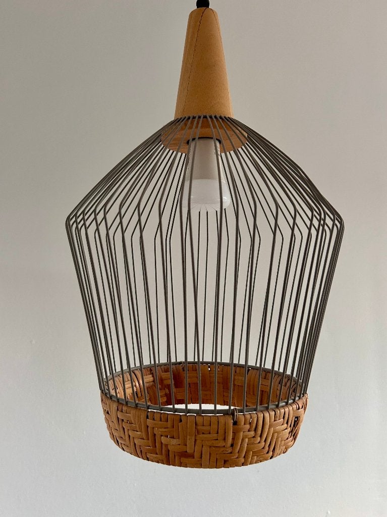 Zuiver hanglamp Birdy (2x), Ophalen, E27 (groot), Zo goed als nieuw, Modern