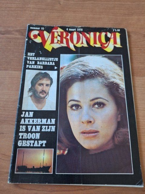Veronica 1978 Barbara Parkins Jan Akkerman punkband Blitzz, Verzenden, Gelezen, Muziek, Film of Tv