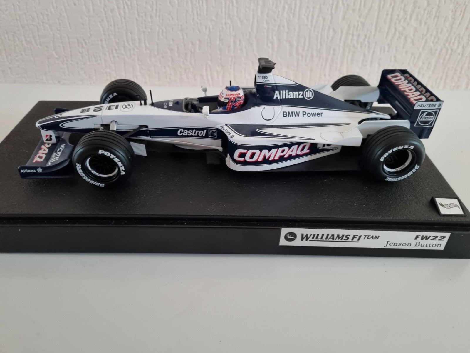 Hotwheels Williams BMW FW 22, Ophalen of Verzenden, Hot Wheels