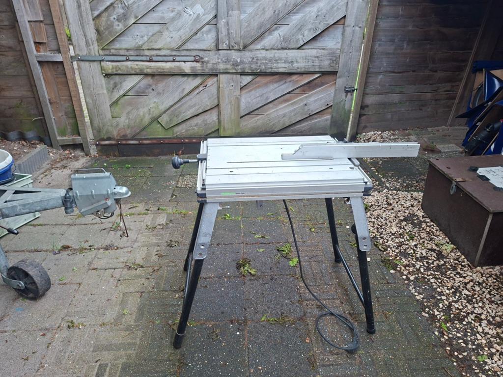 Festool basis 1A/T zaagtafel zonder zaag, Ophalen, Gebruikt, Invalzaag, 30 tot 70 mm