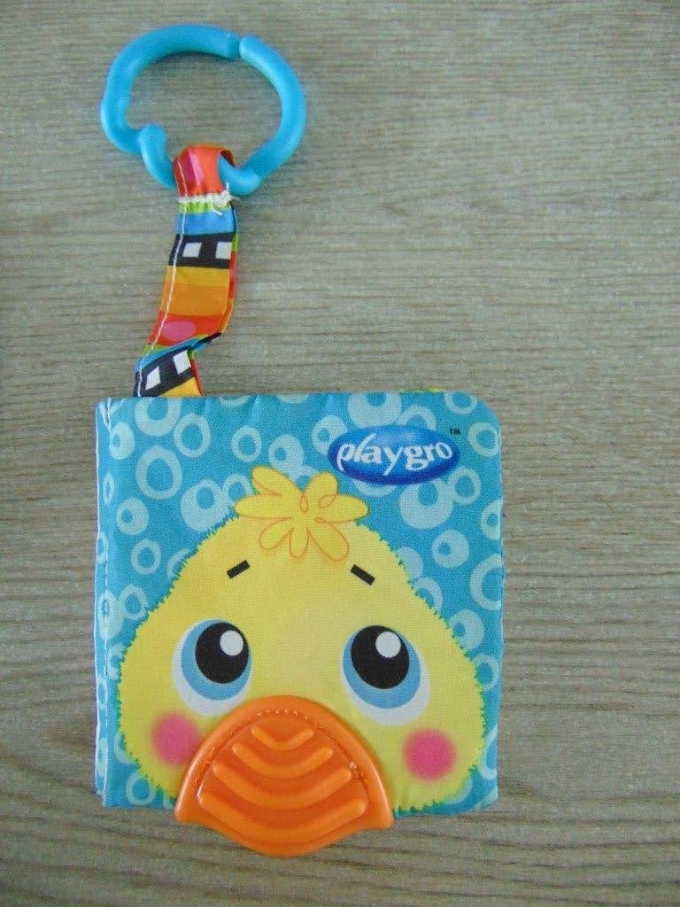 Playgro My first Pets book - buggy boekje / buggyboek, 6 tot 12 maanden, Zo goed als nieuw, Uitklap-, Voel- of Ontdekboek, Playgro
