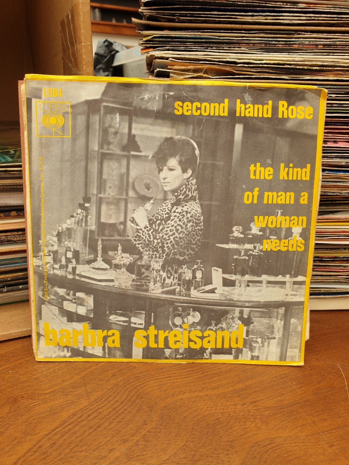 Barbra Streisand - Second Hand Rose (a1), Ophalen of Verzenden, Gebruikt, Pop
