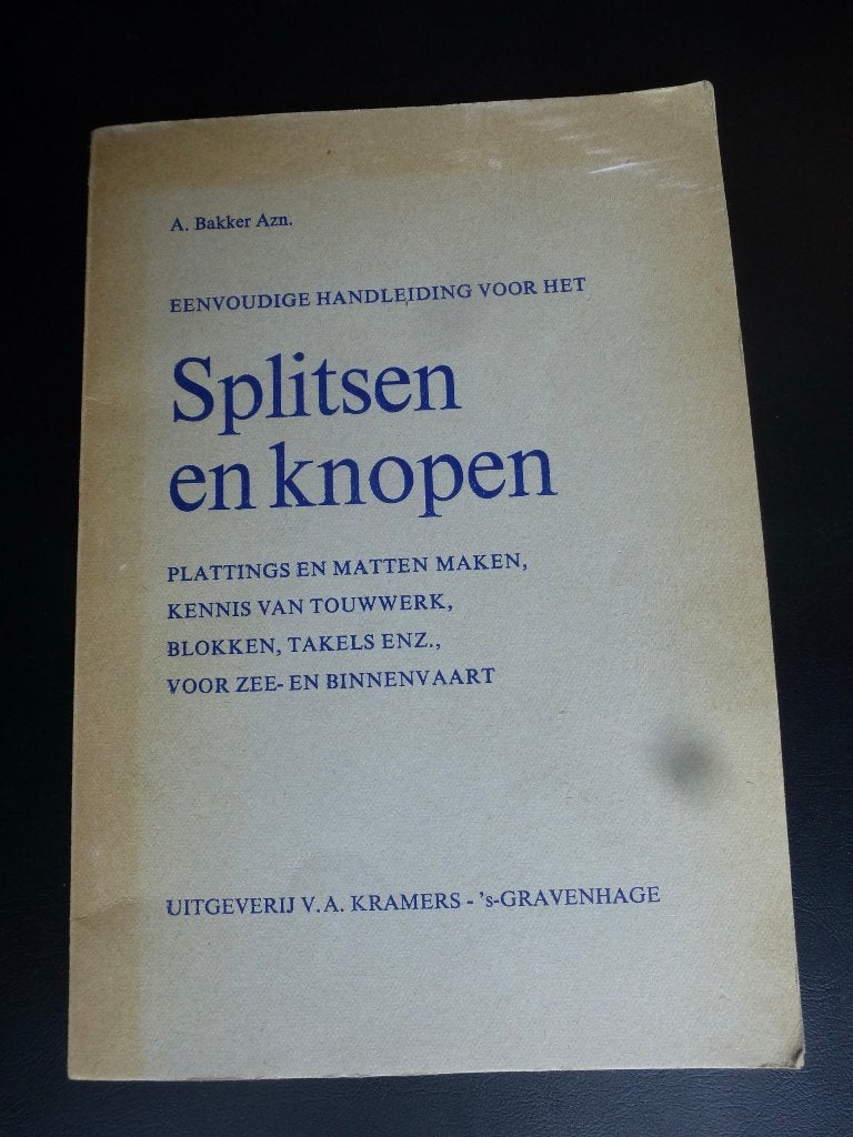 Splitsen en knopen, Ophalen of Verzenden, Zo goed als nieuw