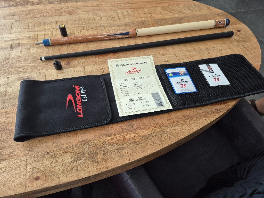 Biljartkeu Longoni Peceu, Sport en Fitness, Biljarten en Poolen, Ophalen, Nieuw, Keu of Ballen