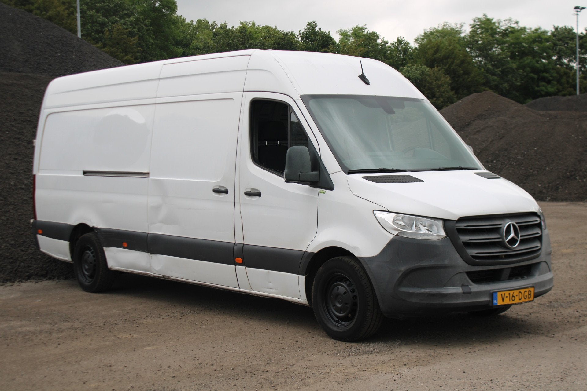 Mercedes-Benz Sprinter 316 2.2 CDI L3H2 EURO VI-D (bj 2019), Auto's, Gebruikt, 4 cilinders, 2000 kg, Wit