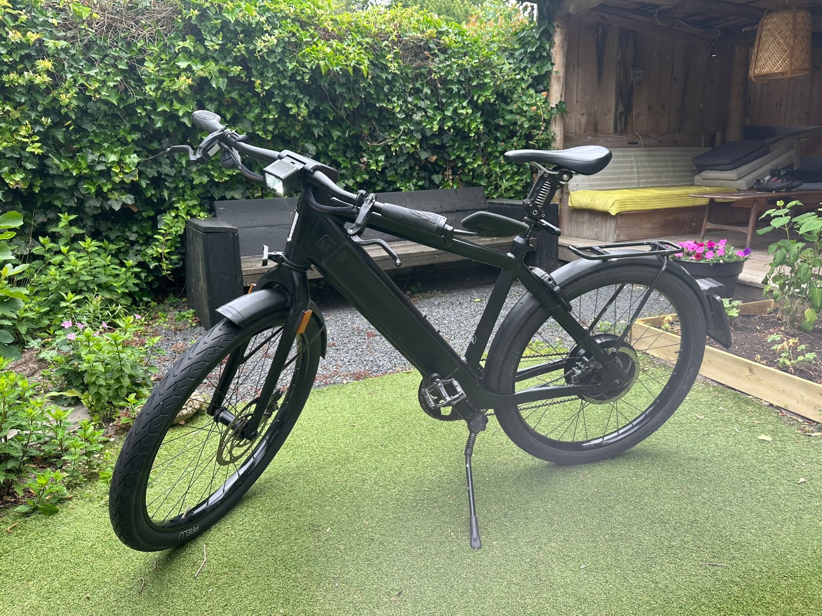 Stromer ST3 Large 983Wh Kinekt zadelpen + veel accessoires, Ophalen, Gebruikt, 50 km per accu of meer, Stromer
