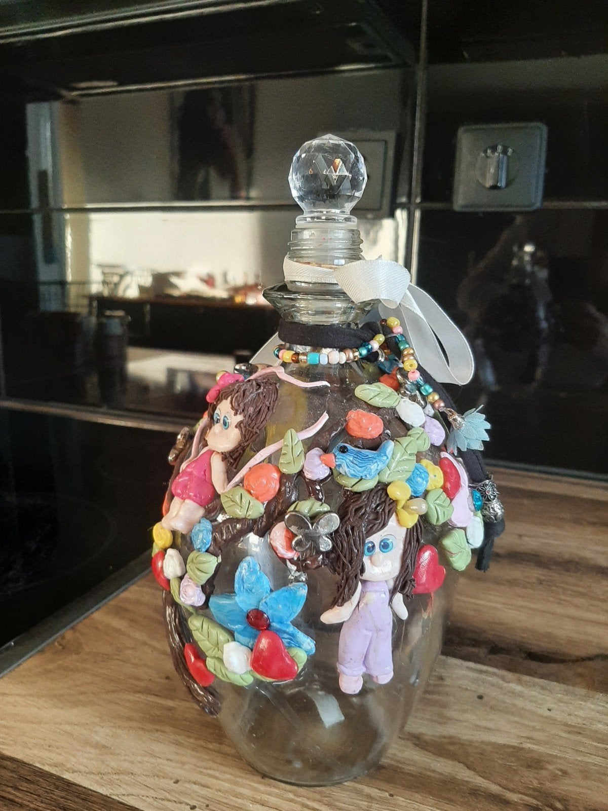 mooi decoratief flesje, Ophalen, Zo goed als nieuw