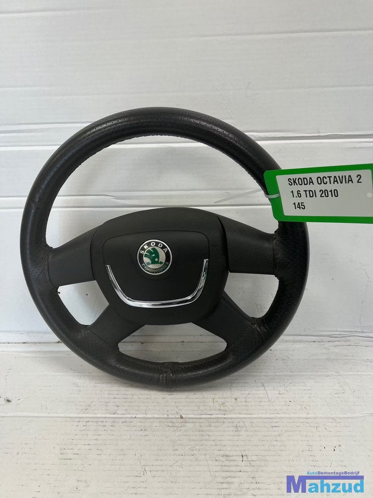 SKODA OCTAVIA 2 combi stuurwiel stuur met airbag 2007-2013, Skoda, Skoda Auto a.s., Gebruikt, Infoline@skoda-auto.cz