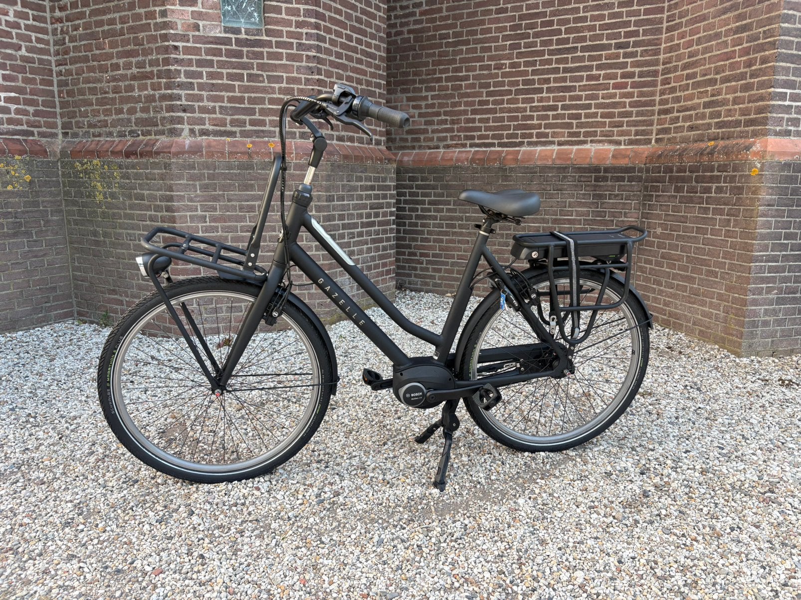 Gazelle heavy duty met bosch middenmotor, Fietsen en Brommers, Elektrische fietsen, Zo goed als nieuw, Gazelle, 55 tot 59 cm, 50 km per accu of meer