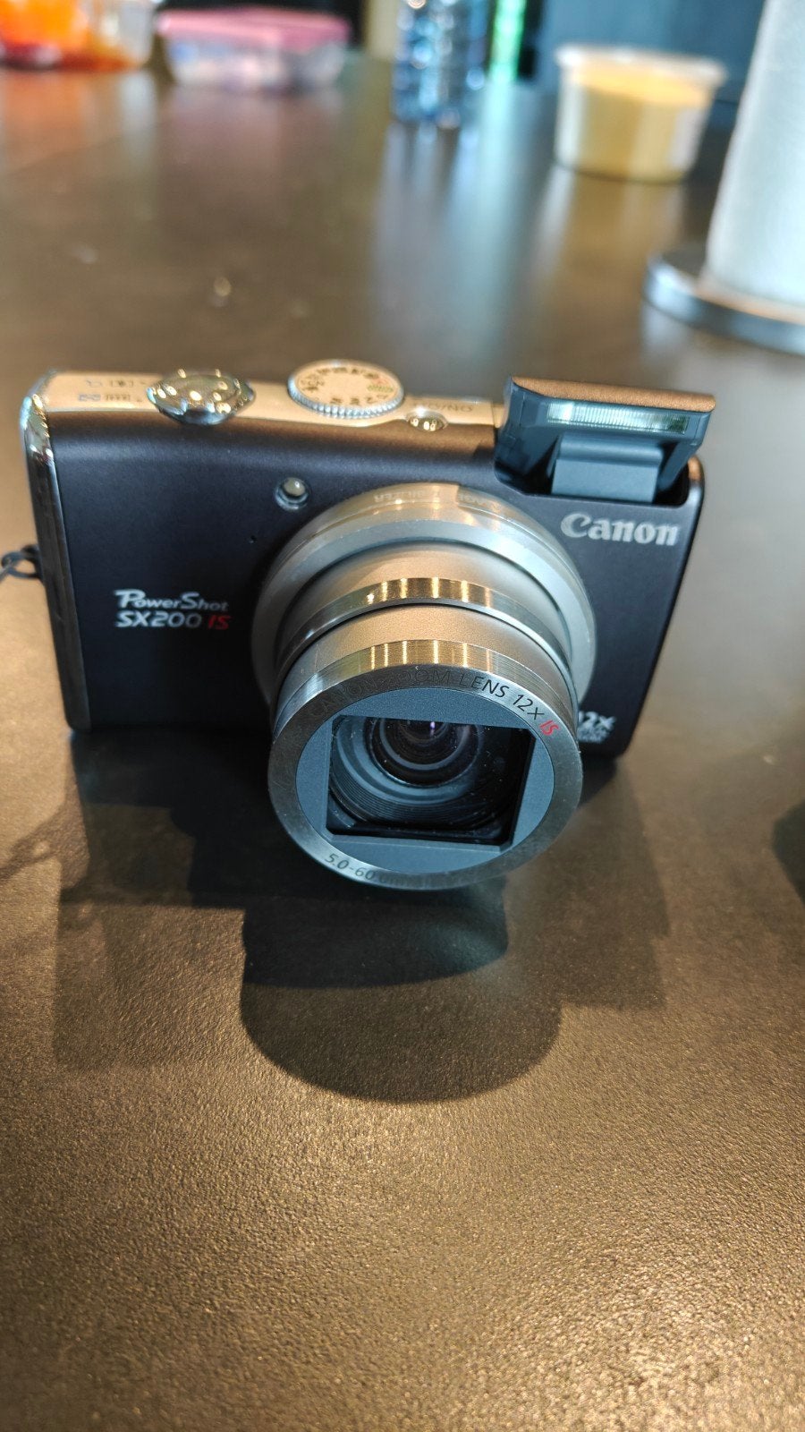 Canon PowerShot SX200 IS Compactcamera met 12x zoom, Ingebouwde flitser, Gebruikt, Canon, Ophalen of Verzenden
