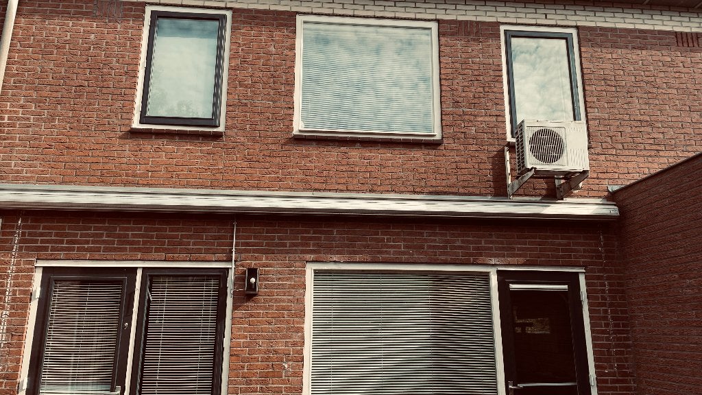 Electrisch Zonnescherm Helios , Tuin en Terras, Ophalen, Gebruikt, 450 cm of meer, Elektrisch