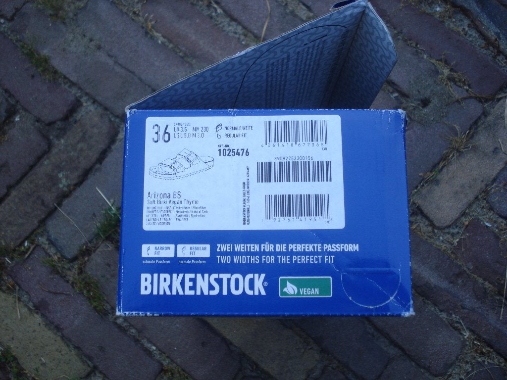 BIRKENSTOCK ARIZONA 36 GROEN NU GRATIS VERZENDING PER POST, Slippers, Verzenden, Nieuw, Groen