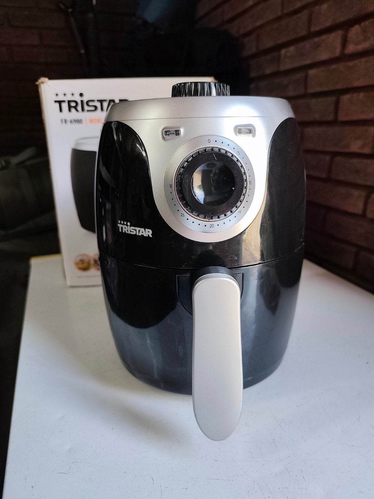 Tristar Mini Airfryer 2L - nauwelijks gebruikt, Witgoed en Apparatuur, Ophalen of Verzenden, Zo goed als nieuw, Airfryer, Minder dan 750 gram