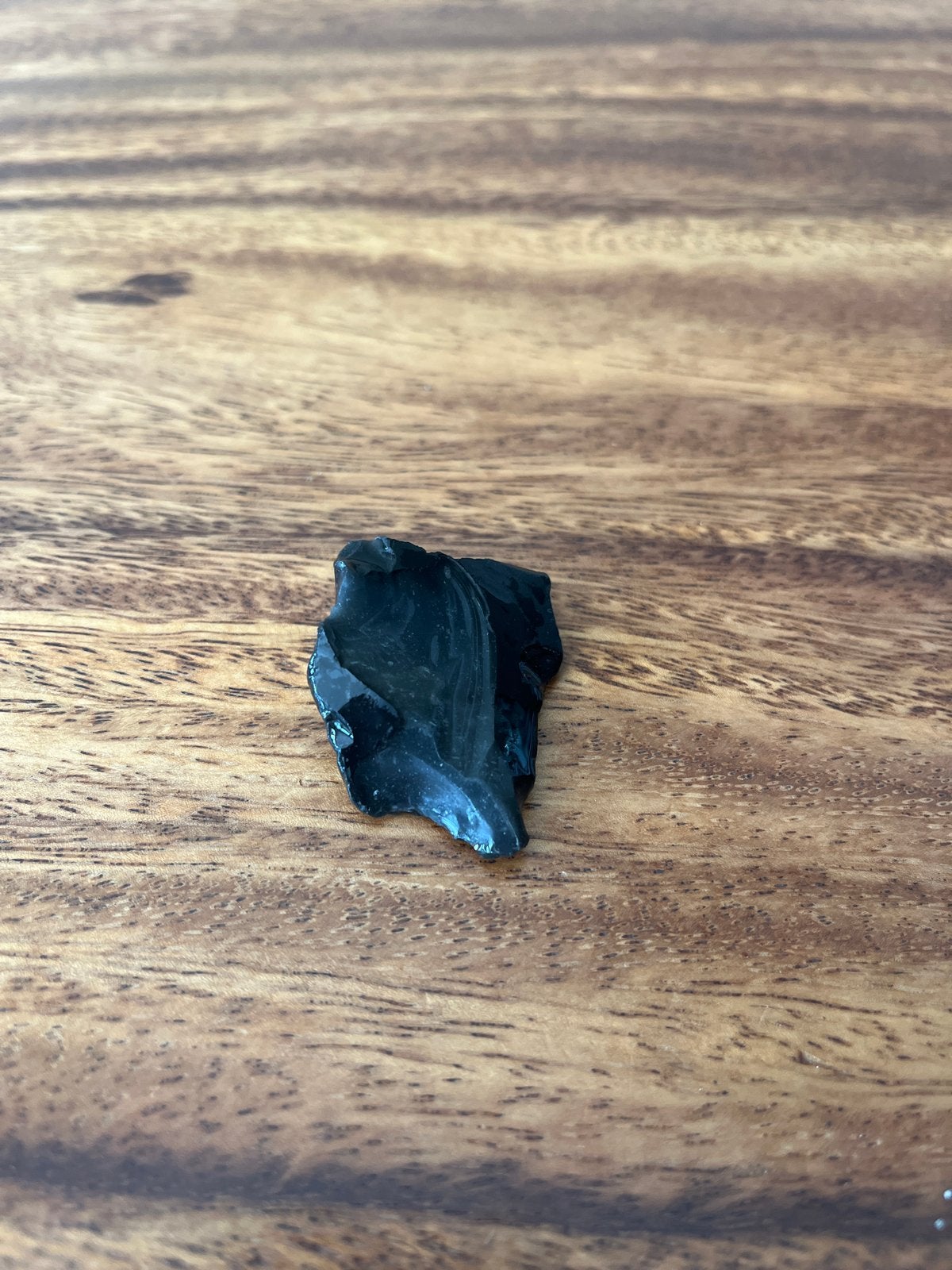 Zwart Obsidiaan Mineraal Stuk, Verzenden, Mineraal