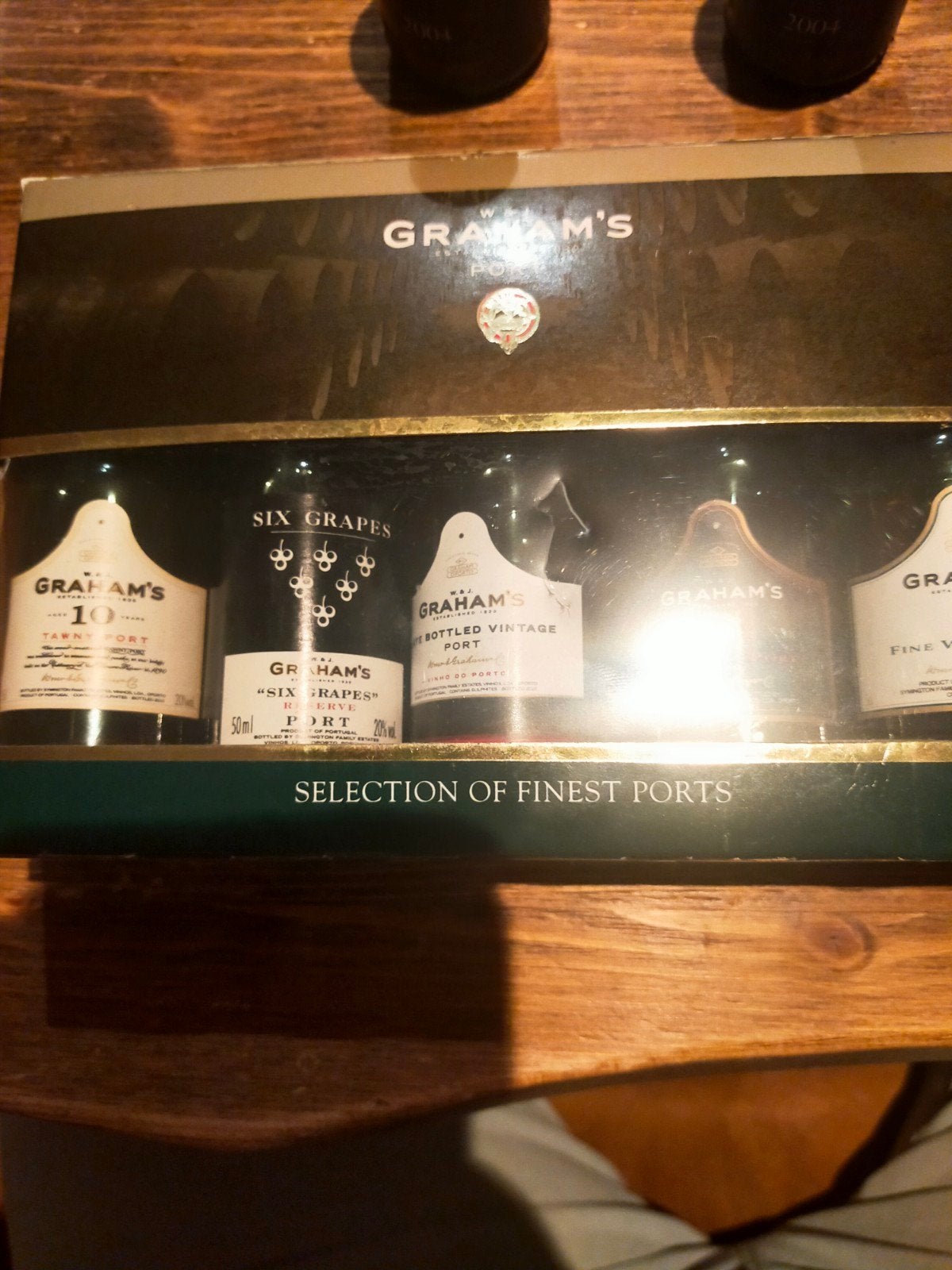 9 vintage miniatuur port, oa Graham's 1997 en Dow's 2004, Ophalen of Verzenden, Zo goed als nieuw, Vol, Overige gebieden