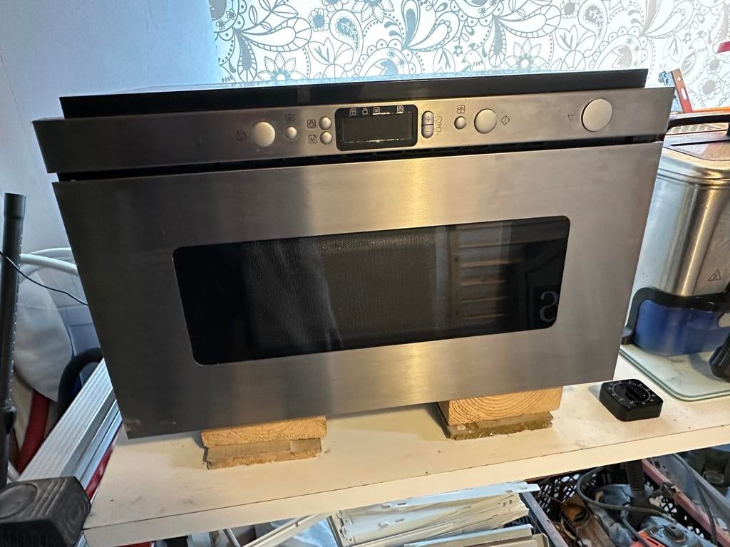 Combi magnetron oven Ikea inbouw, Witgoed en Apparatuur, Magnetrons, Ophalen, Combimagnetron, Gebruikt, Inbouw