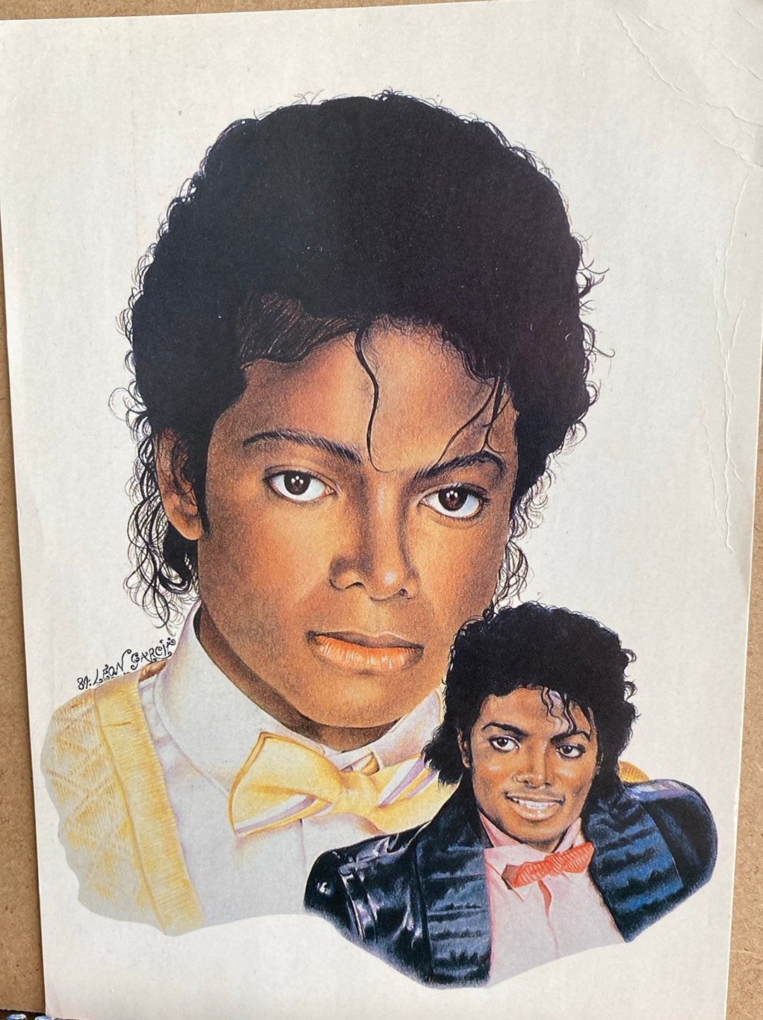 Michael Jackson, serie STARS, 1986, Ophalen of Verzenden, 1980 tot heden, Sterren en Beroemdheden