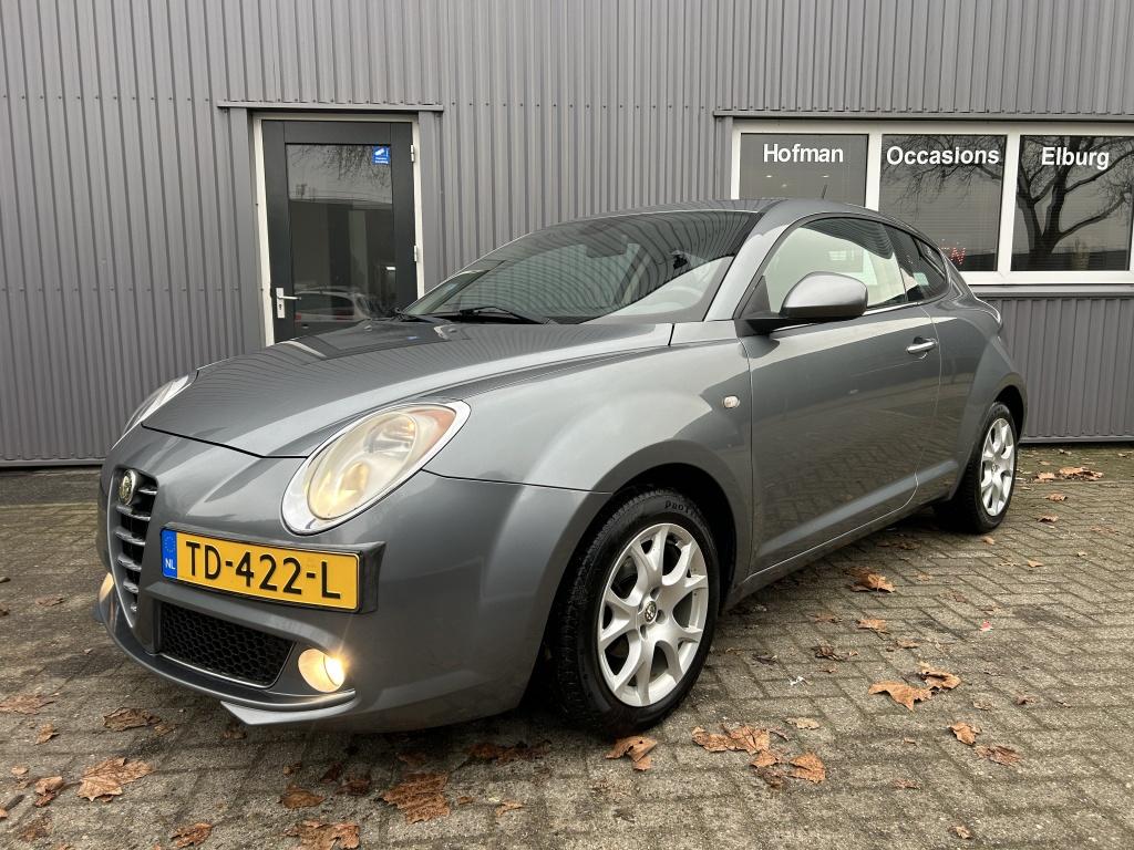 Alfa Romeo MiTo 1.4 Progression Airco Nieuwe APK! (bj 2009), Voorwielaandrijving, Euro 5, Gebruikt, Zwart