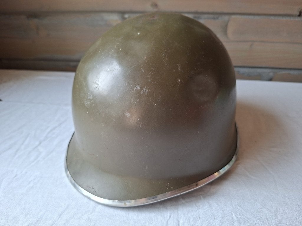 Nederlandse M53 leger helm, Verzamelen, Militaria | Algemeen, Ophalen of Verzenden, Landmacht, Nederland, Helm of Baret