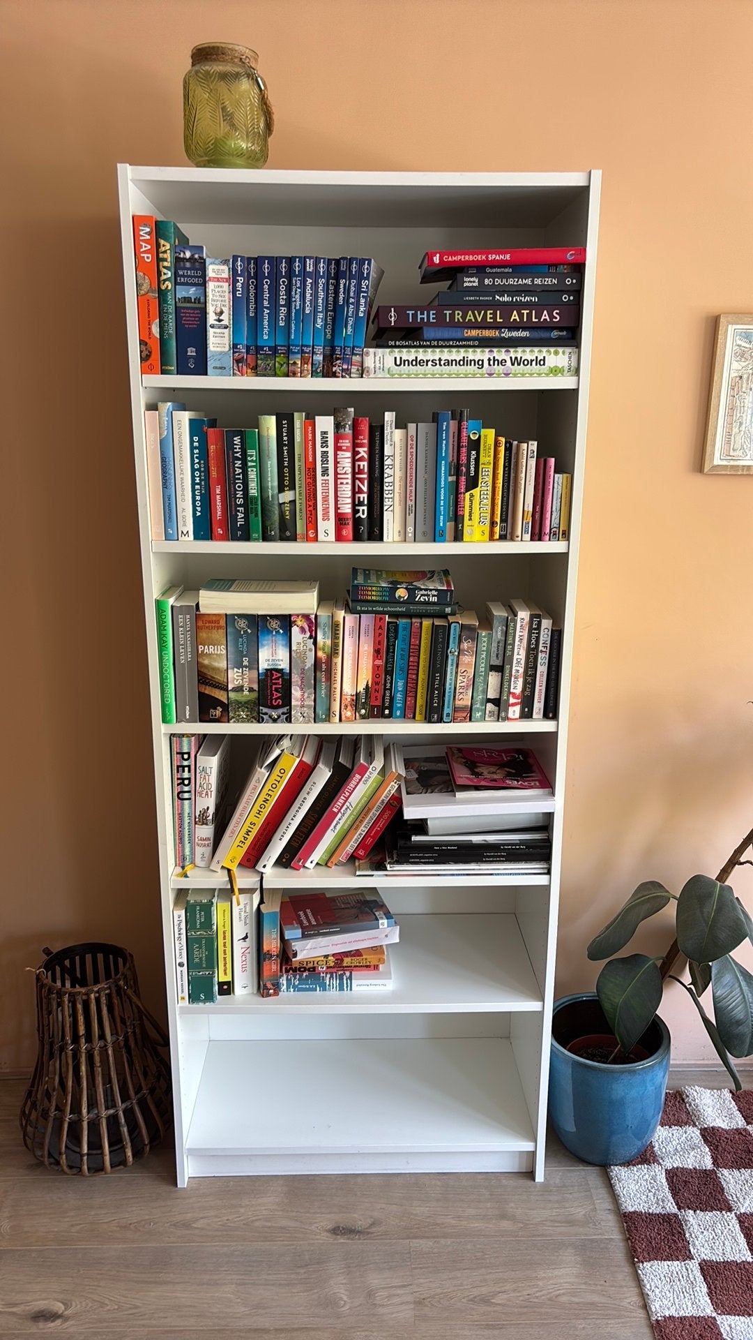 Boekenkast, Ophalen, Gebruikt, 50 tot 100 cm, 150 tot 200 cm