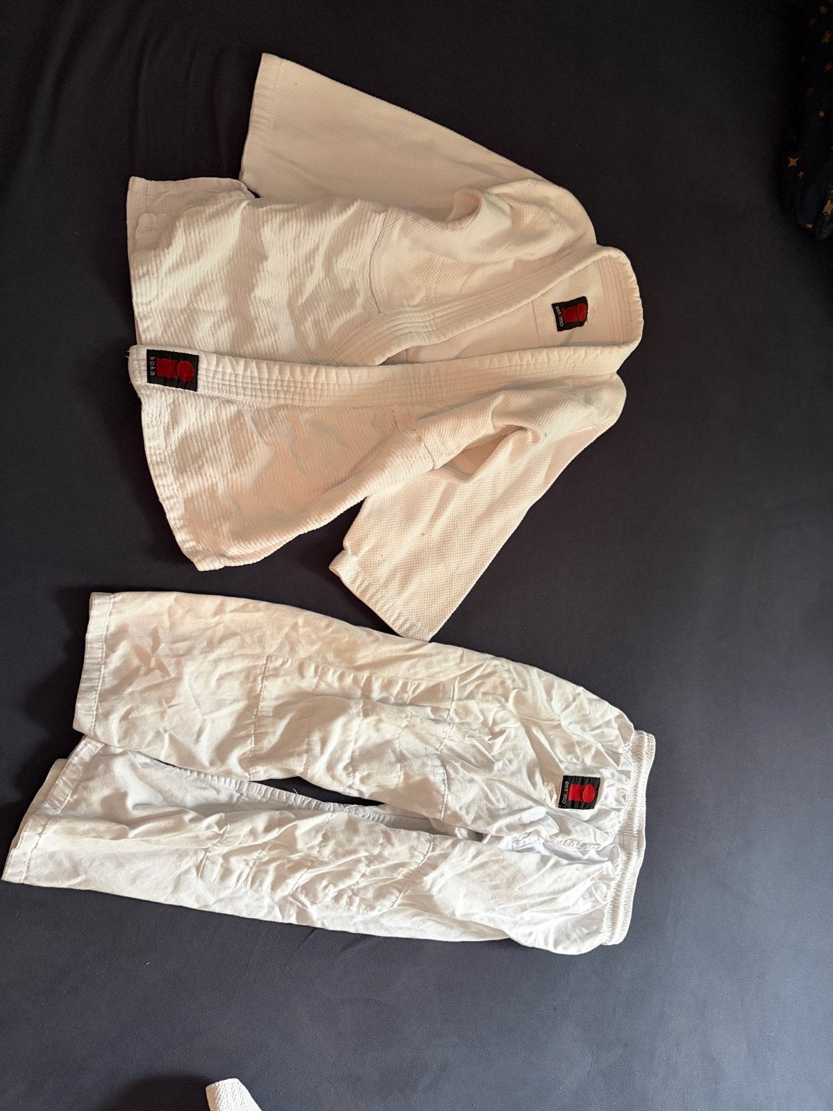 Judopak 130 cm, Ophalen of Verzenden, Gebruikt, Judo, Vechtsportpak