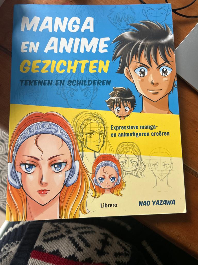 Manga en anime gezichten tekenen en schilderen, Ophalen of Verzenden, Zo goed als nieuw, Boek of Gids