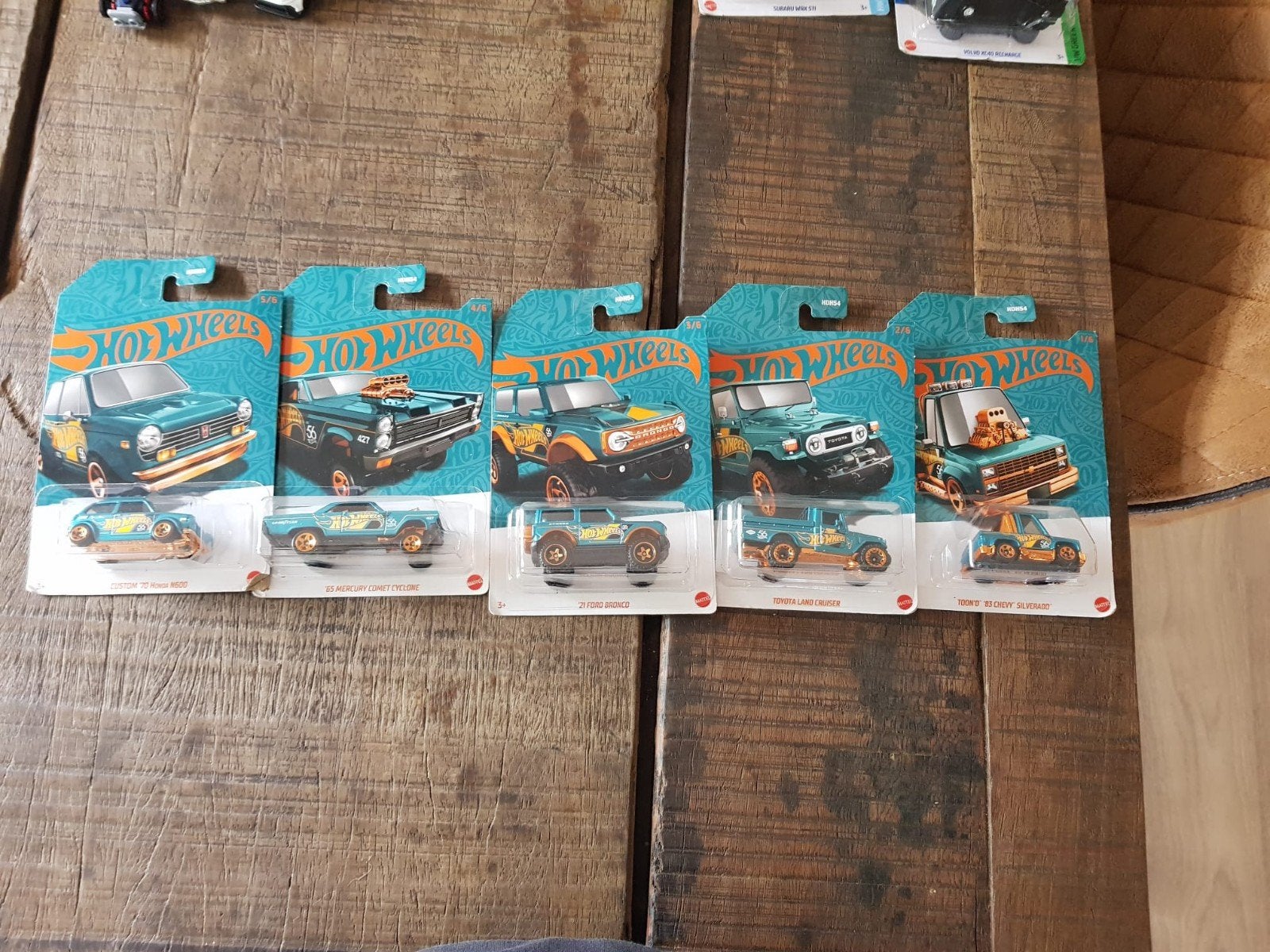 Hot Wheels auto's in verpakking - Complete set, Kinderen en Baby's, Speelgoed | Speelgoedvoertuigen, Ophalen of Verzenden, Nieuw