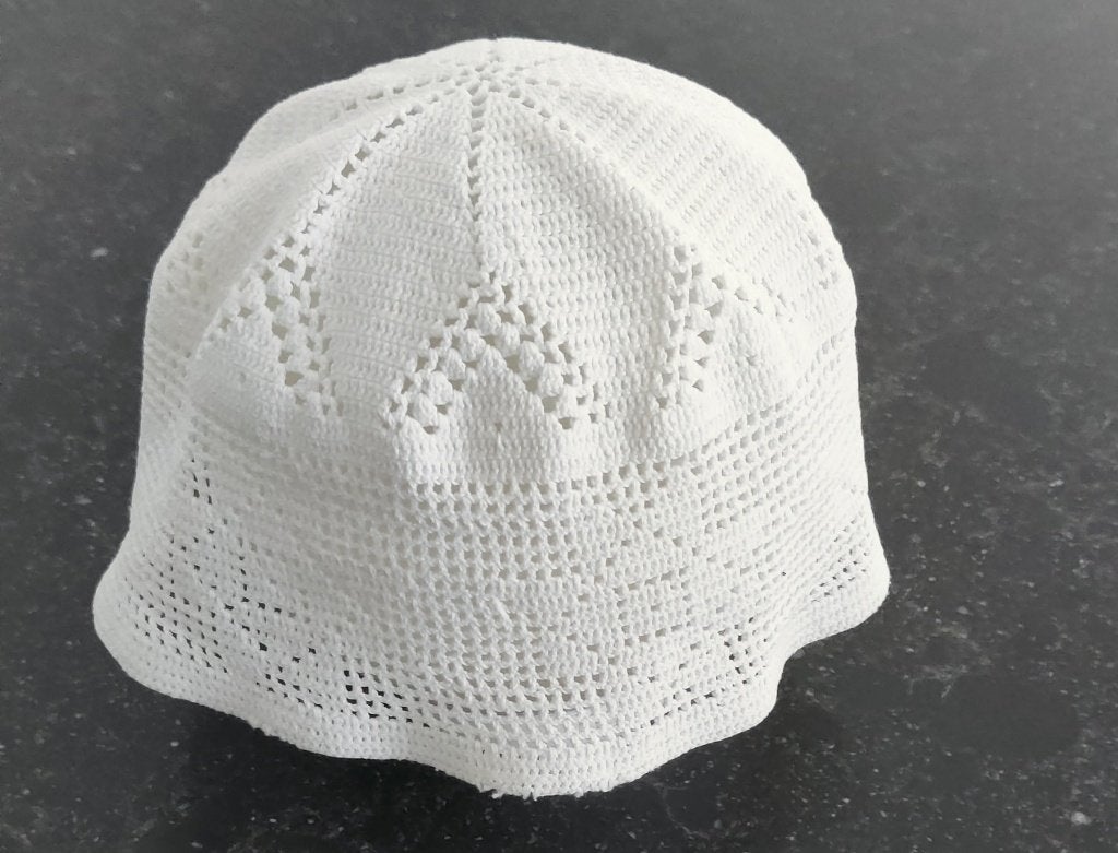 Mooi oud baby mutsje  In prima staat, Kinderen en Baby's, Jongetje of Meisje, Ophalen of Verzenden, Zo goed als nieuw, Maat 86