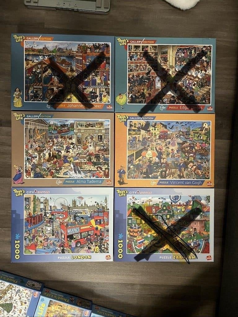 16 Puzzels That's Life, Ophalen of Verzenden, Zo goed als nieuw
