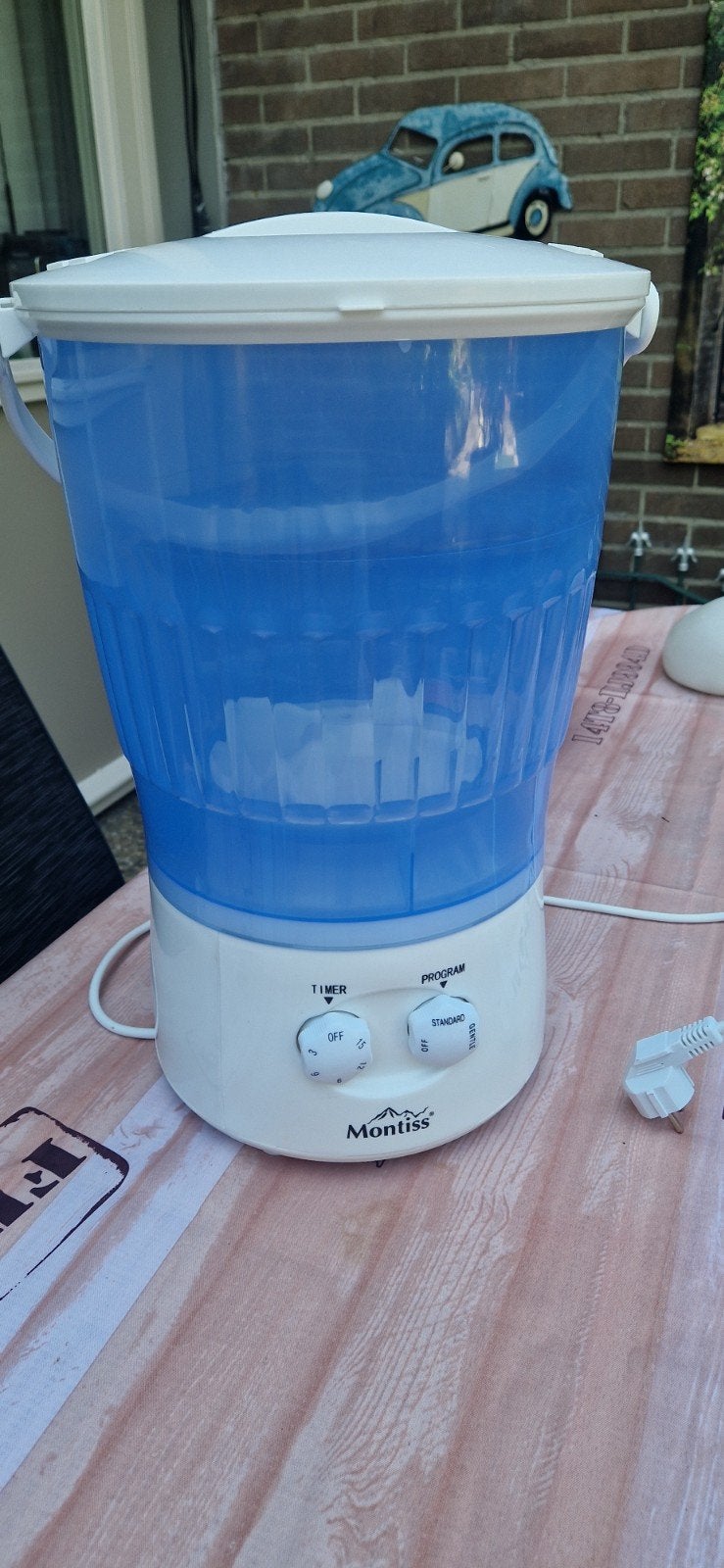 Montiss Mini Wasmachine HWM5757M - Compact en Draagbaar, Ophalen of Verzenden, Gebruikt