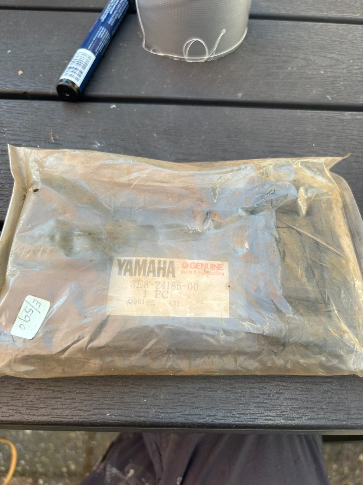 Yamaha fs1 tankrubber NOS, Fietsen en Brommers, Ophalen of Verzenden, Zo goed als nieuw, Yamaha