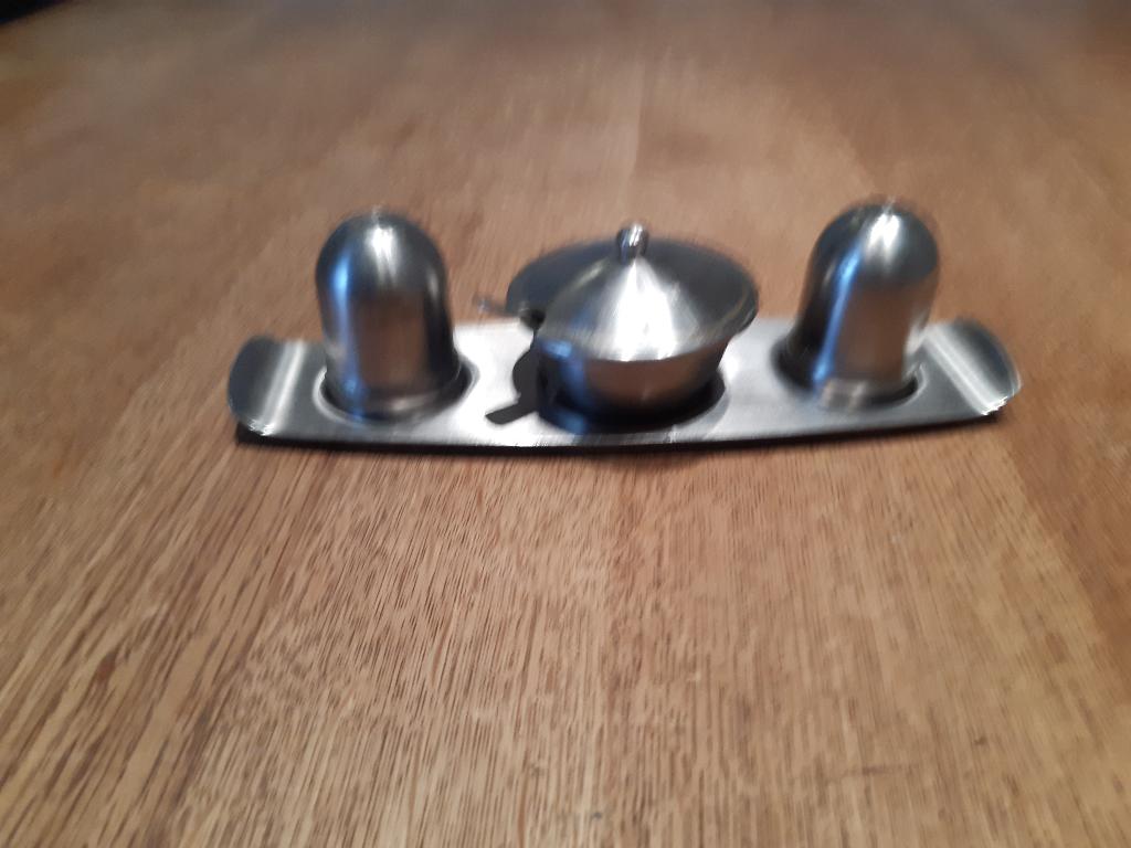 setje peper zout en azijn, Ophalen of Verzenden, Zo goed als nieuw, Overige stijlen, Overige typen