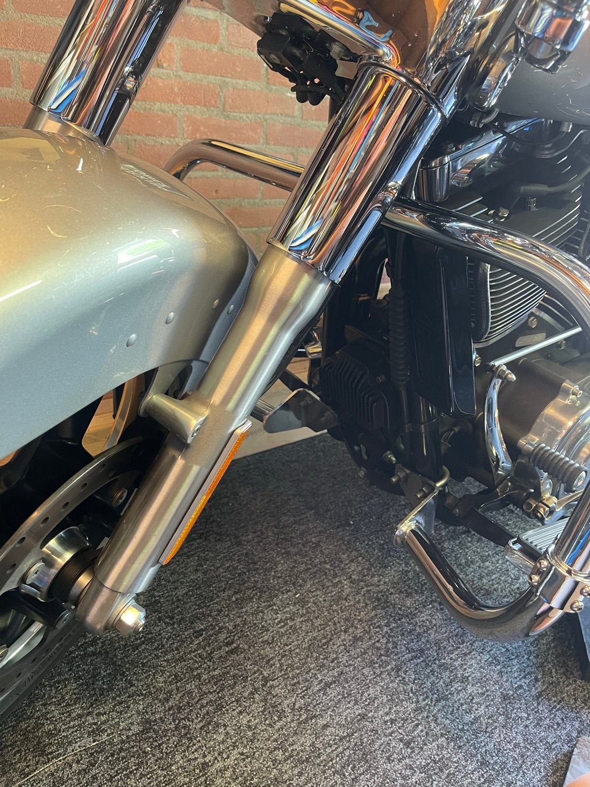 Valbeugel Harley Davidson Dyna - Chroom, Ophalen of Verzenden, Nieuw