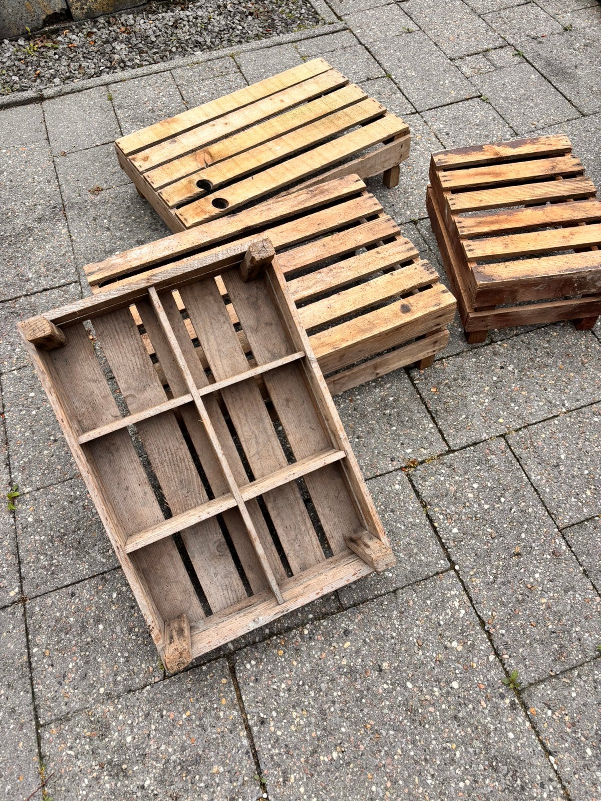 Aardappelkistjes, vintage, Ophalen, Doos, 50 tot 75 cm, Minder dan 35 cm
