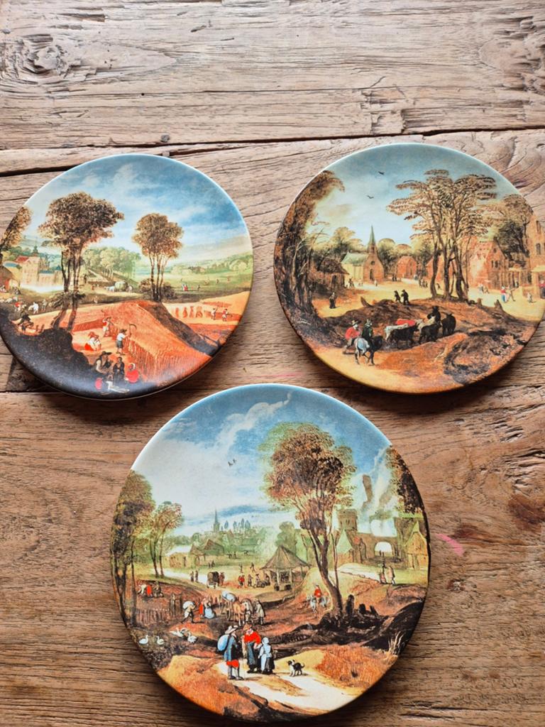 Wandborden de 4 jaargetijden, Ophalen of Verzenden