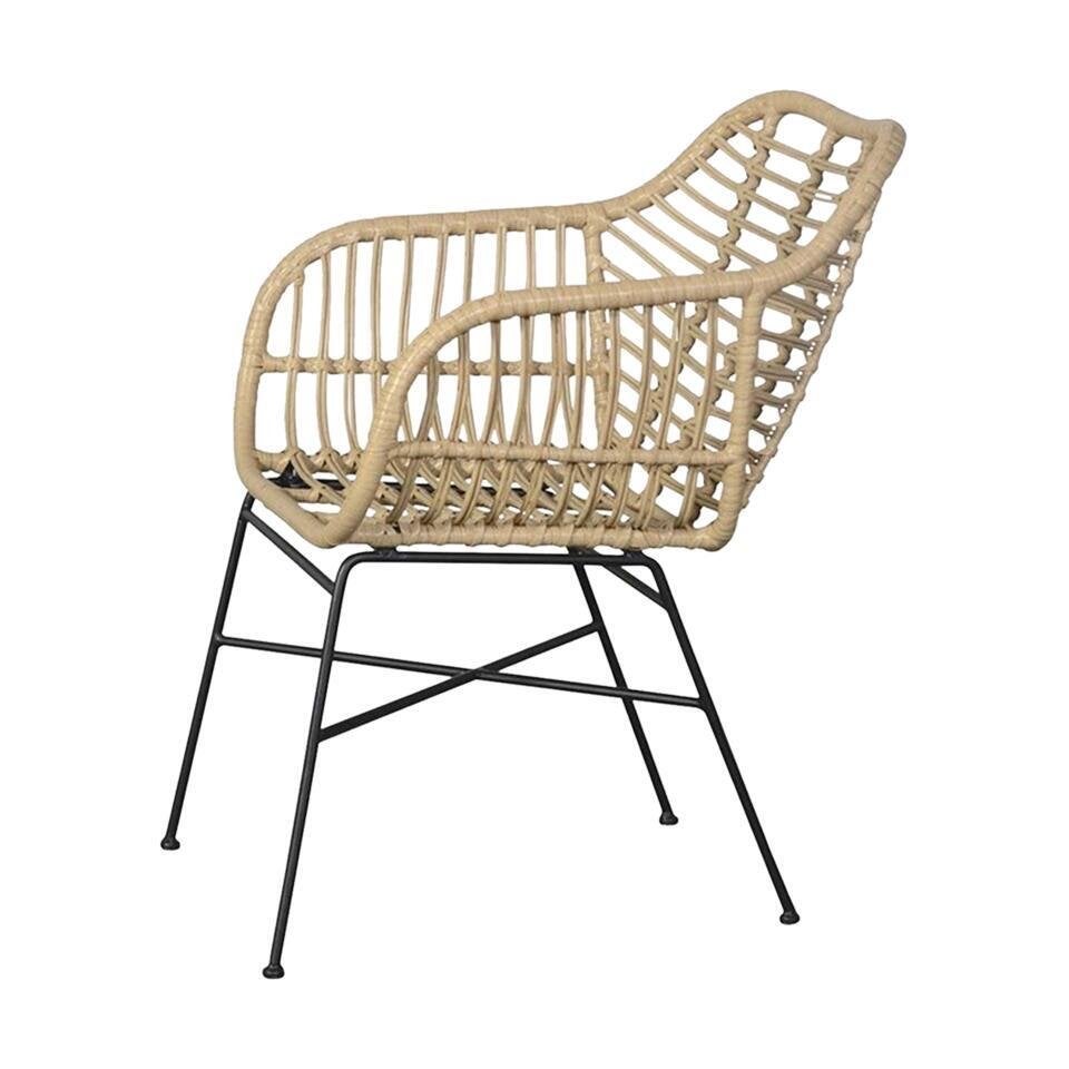 2 Rotan stoelen gratis af te halen voor 3 flessen rode wijn, Gebruikt, Twee, Bruin, Riet of Rotan