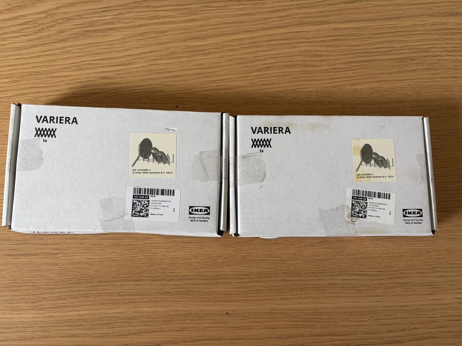 Ikea rekje (2x) Variera, Huis en Inrichting, Overige typen, IKEA, Nieuw, Ophalen of Verzenden