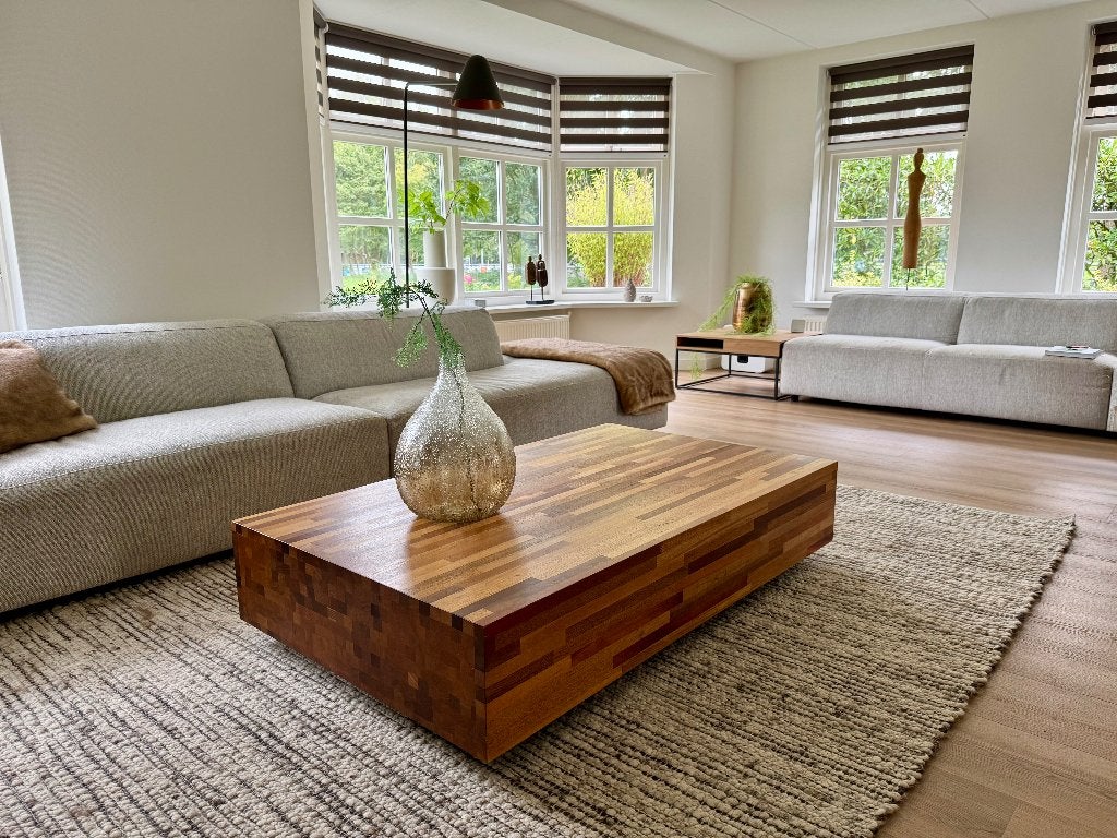 Salontafel - Linteloo - Aulia - 90(b) x 150(l) x 32(h), Ophalen, Gebruikt, 100 tot 150 cm, Kersenhout