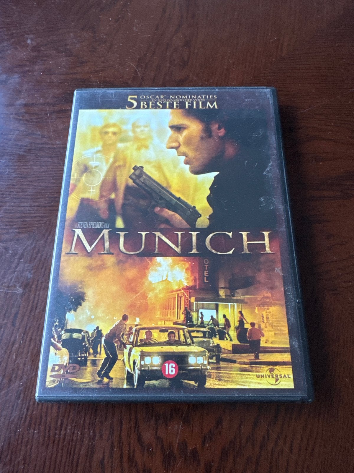 Munich DVD - Steven Spielberg Actiethriller, Cd's en Dvd's, Vanaf 16 jaar, Ophalen of Verzenden, Gebruikt, Actiethriller