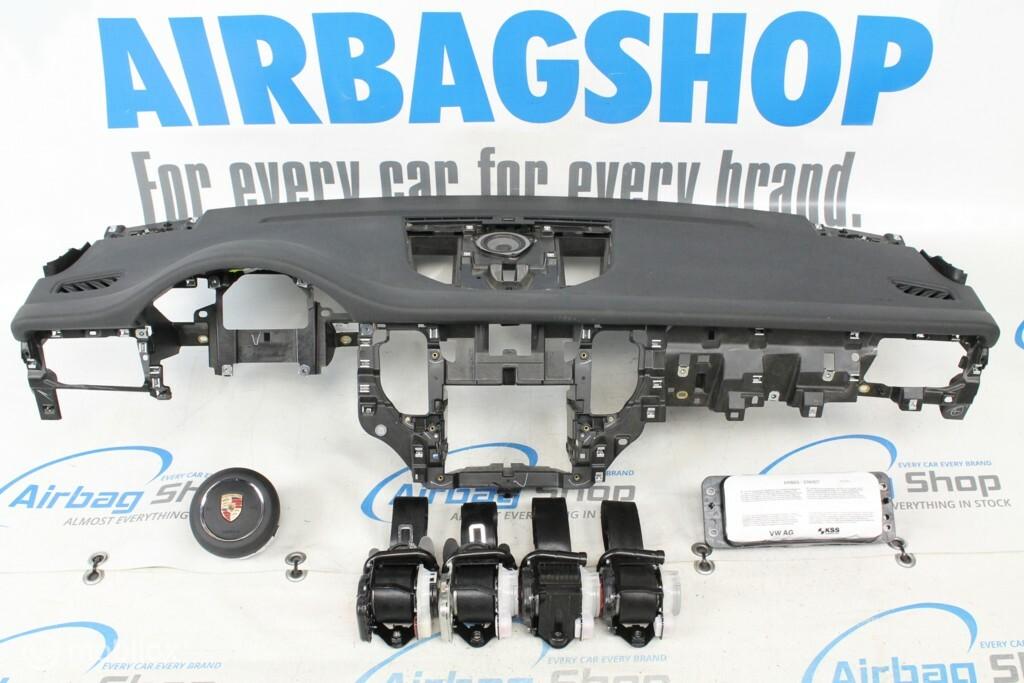 Airbag set - Dashboard zwart Porsche Macan (2014-heden)