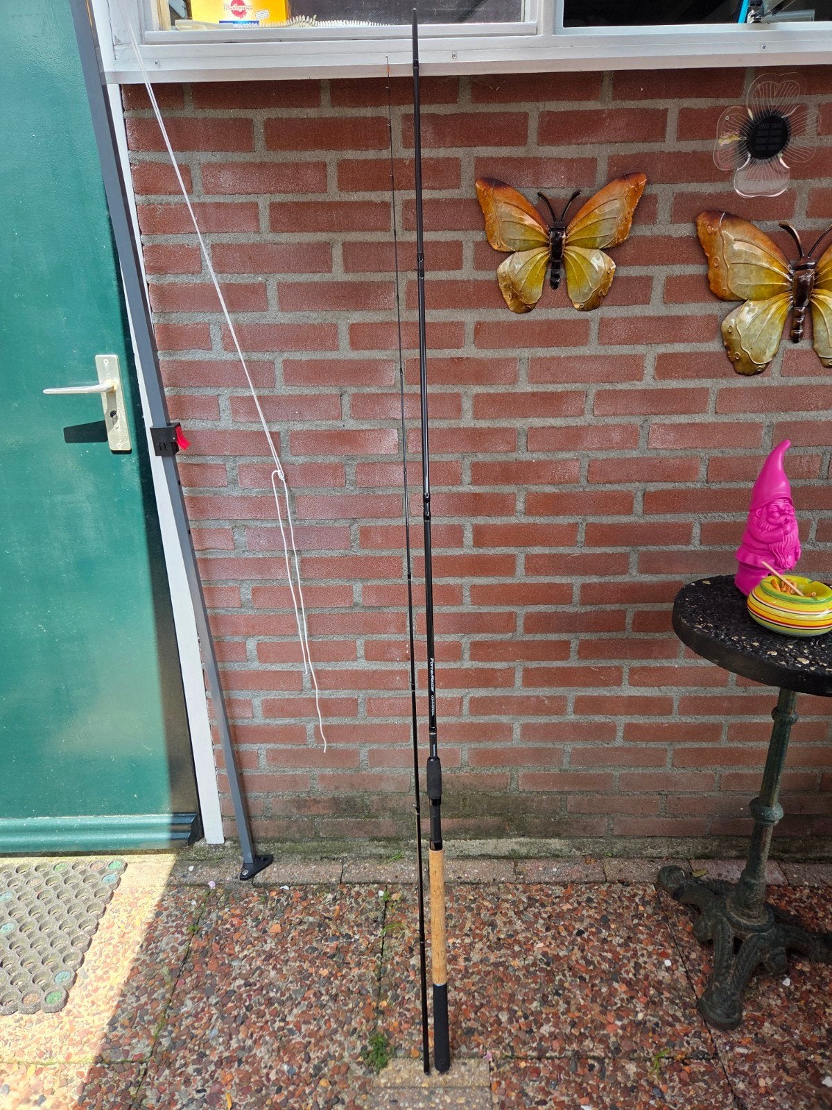 Shimano commerciel feeder  11ft zgan  compleet met 2 toppen, Ophalen, Zo goed als nieuw, Werphengel