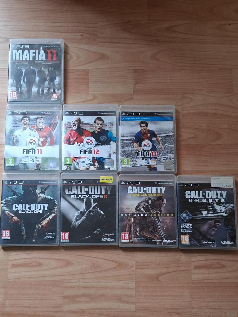 Diverse PS3 spellen (8), Spelcomputers en Games, Vanaf 18 jaar, Overige genres, 1 speler, Ophalen of Verzenden