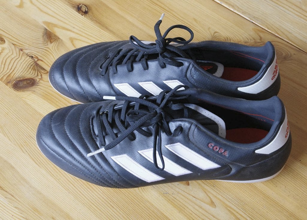 Zwarte Adidas Copa voetbalschoenen, mt. 45.5, Maat XL, Schoenen, Ophalen of Verzenden, Zo goed als nieuw