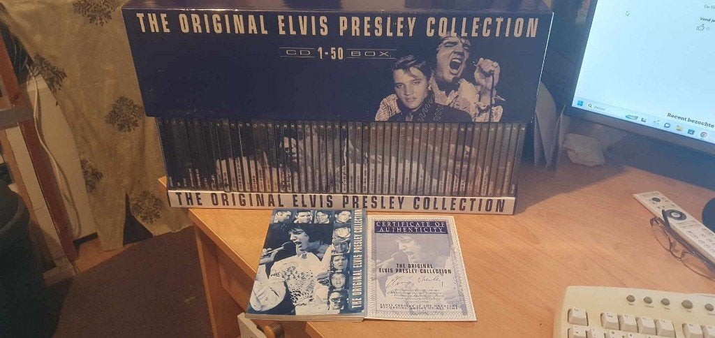the original elvis presley collection box  ruil alleen, Ophalen, Boxset, Wereldmuziek, Zo goed als nieuw
