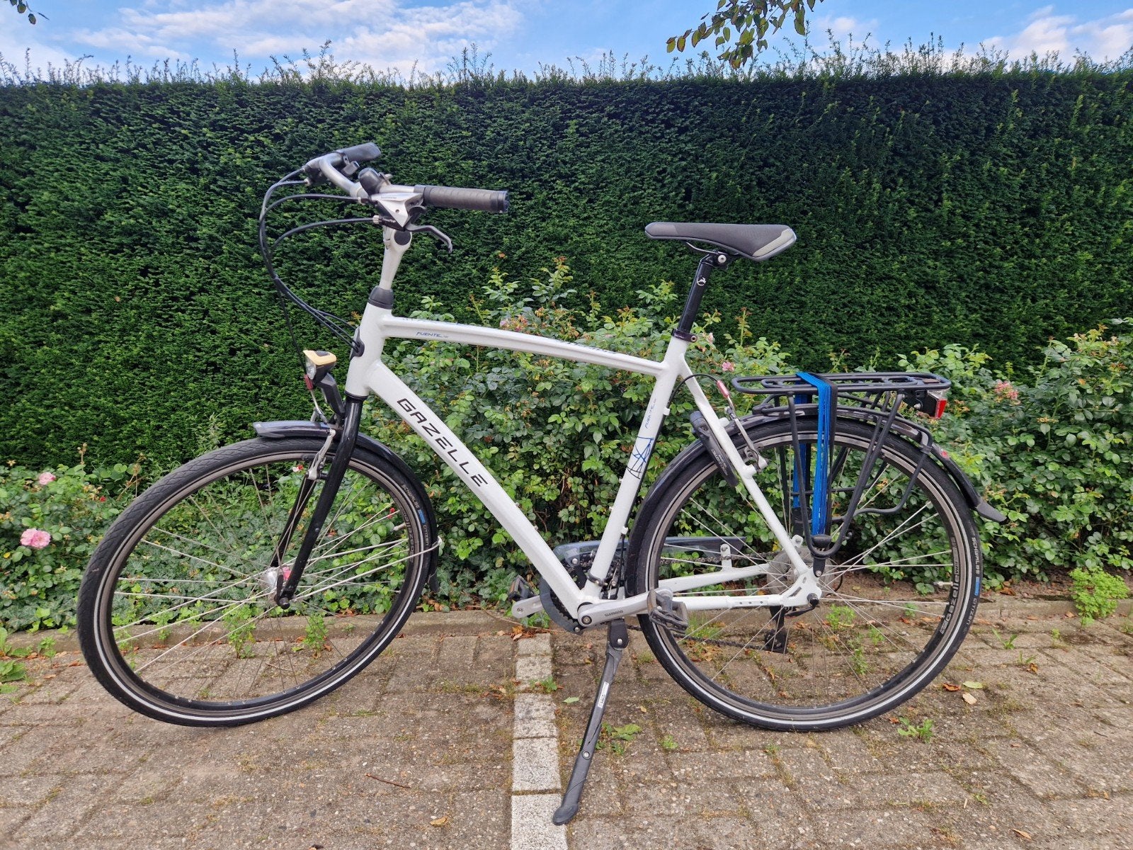 Gazelle Fuente Pure – Framemaat 58 – Volledig Shimano, Ophalen, Gebruikt, 57 tot 61 cm, Meer dan 20 versnellingen
