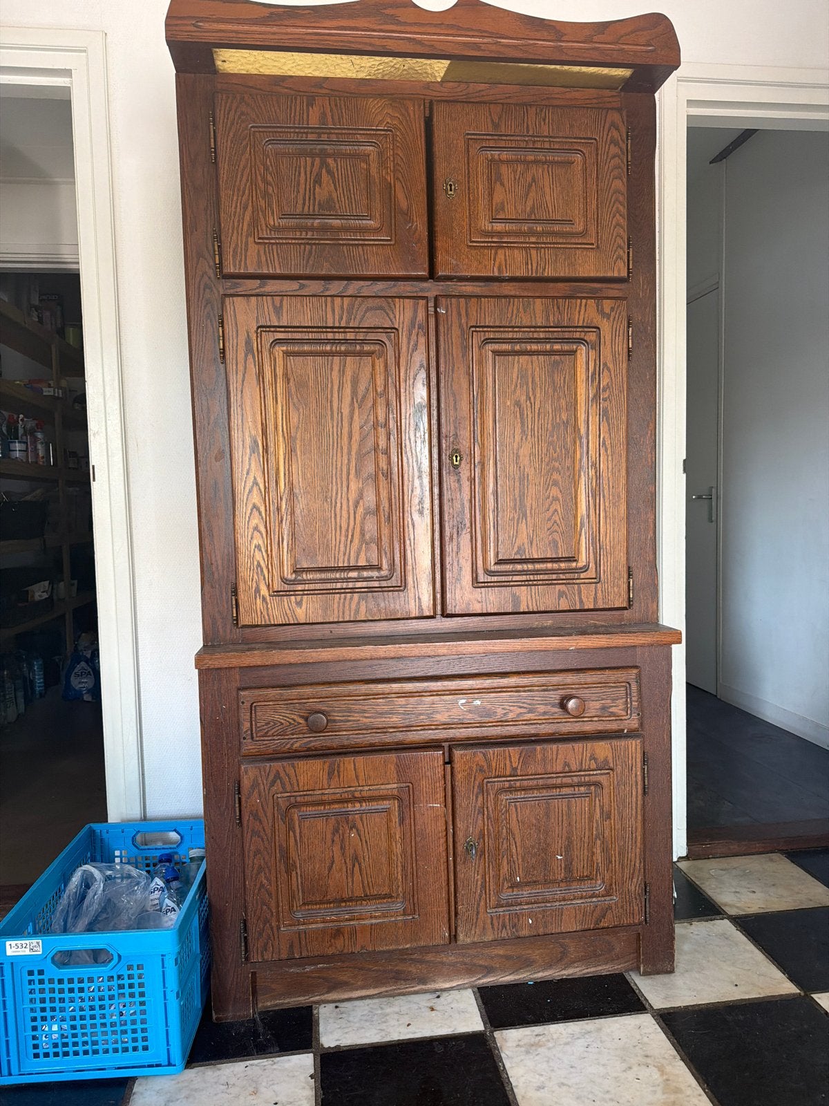 Oude houten kast - Ideaal om te pimpen!, Ophalen